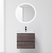 Тумба с раковиной из искусственного мрамора для ванной комнаты BelBagno Luce 60 см Stone