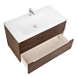 Тумба с раковиной подвесная Belbagno ETNA 900, Rovere Moro, 910х460х515, ETNA-900-2C-SO-RW-P/BB910/465-LV-VTR-BL