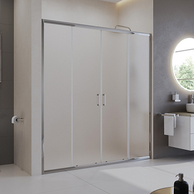 Душевая дверь в нишу BELBAGNO UNO-195-BF-2-170-P-Cr