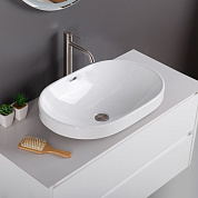 Раковина керамическая полувстраиваемая BELBAGNO BB1004 60 см