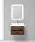 Тумба с раковиной подвесная BelBagno Marino 700 Rovere Moro, 700x450x500, MARINO-700-2C-SO-RW-P/BB700/450-LV-MR-AST