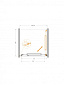 Душевая дверь в нишу CEZARES LUX-B-FS-1-90-C-BORO