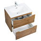 Тумба с раковиной подвесная Belbagno ETNA 600, Rovere Nature, 610х460х515, ETNA-600-2C-SO-RN-P/BB600ETL