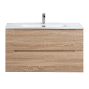 Тумба с раковиной подвесная Belbagno ETNA 900, Rovere Bianco, 910х460х515, ETNA-900-2C-SO-WO-P/BB900ETL