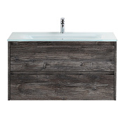 Тумба с раковиной подвесная Belbagno KRAFT 900, Pino Pasadena, 910х460х515, KRAFT-900-2C-SO-PP/BB910/465-LV-VTR-BL