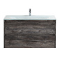 Тумба с раковиной подвесная Belbagno KRAFT 900, Pino Pasadena, 910х460х515, KRAFT-900-2C-SO-PP/BB910/465-LV-VTR-BL