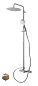 Душевая стойка Cezares LEAF-CVDA-30-L-SS