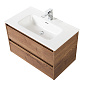 Тумба с раковиной подвесная Belbagno KRAFT 900, Rovere Tabacco, 910х460х515, KRAFT-900-2C-SO-RT/BB900ETL