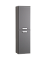 Шкаф подвесной CEZARES  Темно-серый Матовый, ручки сатин ECO-CER-N-1500-2A-SC-GSO-P+RS156SC.3/96