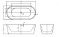 Ванна акриловая отдельностоящая Belbagno BB306-1785