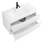 Тумба с раковиной подвесная BelBagno Marino 1000 , Bianco Opaco, 1000x445x500, MARINO-1000-2C-SO-BO-P/BB1000/445-LV-MR-PR