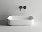 Умывальник чаша накладная прямоугольная Ceramica Nova Element 600*420*140мм