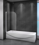Душевая шторка на ванну CEZARES RELAX-V-1-80/140-C-Bi