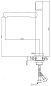 Смеситель для раковины BELBAGNO UNO-LMC-CRM