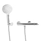Смеситель для душа однорычажный в комплекте с ручным душем, шлангом и держателем Cezares LEAF-D-NOP