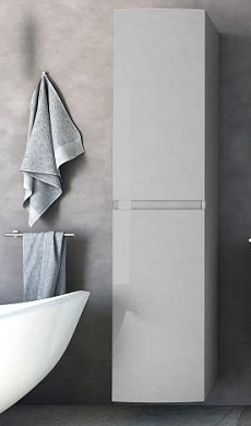 Колонна подвесная, Cezares Vague 40x38x170, Grigio lucido, 54858