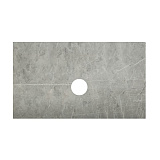 Столешница из керамогранита под накладную раковину Belbagno 900x460 Marmo Grigio Lucido KEP-90-MGL-W0