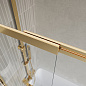 Душевая шторка на ванну BelBagno LUCE-VF-11-100/145-C-ORO