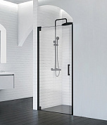 Душевая дверь в нишу BELBAGNO MARMI-B-1-90-C-NERO