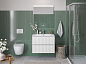 Тумба с раковиной подвесная BelBagno UNO-MINI-1000-2C-SO-BO Белый матовый, раковина белая BB-8099-3-100