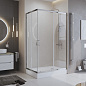 Душевой уголок BELBAGNO UNO-195-AH-2-120/100-C-Cr