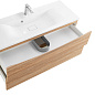 Тумба с раковиной подвесная BelBagno Marino 1200, Rovere Bianco, 1200x450x500, MARINO-1200-2C-SO-WO-P/BB1200/450-LV-MR-PR