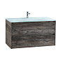Тумба с раковиной подвесная Belbagno KRAFT 900, Pino Pasadena, 910х460х515, KRAFT-900-2C-SO-PP/BB910/465-LV-VTR-BO