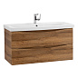 MARINO-CER База под раковину подвесная, Rovere Rustico, MARINO-CER-800-2C-SO-RR-P
