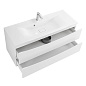 Тумба с раковиной подвесная BelBagno Marino 1200, Bianco Opaco, 1200x450x500, MARINO-1200-2C-SO-BO-P/BB1200/450-LV-MR-PR