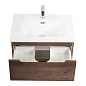 Тумба с раковиной подвесная Belbagno ETNA 600, Rovere Moro, 610х460х515, ETNA-600-2C-SO-RW-P/BB600ETL
