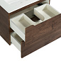 Тумба с раковиной подвесная Belbagno ETNA 39-500, Rovere Moro, 510х390х515, ETNA39-500/390-2C-SO-RW-P/BB500/390ETL