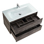 Тумба с раковиной подвесная Belbagno KRAFT 900, Pino Pasadena, 910х460х515, KRAFT-900-2C-SO-PP/BB910/465-LV-VTR-BL