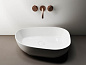 Умывальник чаша накладная ассиметричной формы Ceramica Nova Element 550*400*140мм