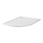 Поддон из искусственного мрамора BelBagno TRAY-MR-UNO-RH-120/90-550-35-W-R-BO