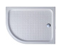 Акриловый поддон ассиметричный, правый CEZARES TRAY-A-RH-120/100-550-15-W-R