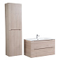 Тумба с раковиной подвесная Belbagno ETNA 800, Rovere Grigio, 810х460х515, ETNA-800-2C-SO-RG-P/BB800ETL