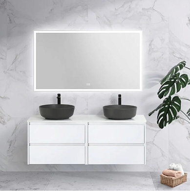 Зеркало с подсветкой и подогревом BelBagno SPC-GRT-1400-800-LED-TCH-WARM