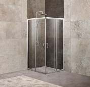 Душевой уголок BELBAGNO UNIQUE-A-2-85/100-C-Cr