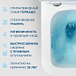Унитаз подвесной безободковый с сиденьем и смывом ТОРНАДО BelBagno ТЕХНО (DUE-TOR) BB5171CH-TOR/SC