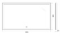 Зеркало с подсветкой и подогревом BelBagno SPC-GRT-1400-800-LED-TCH-WARM