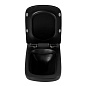 Унитаз подвесной BelBagno SELA BB3201CHR-MB с сиденьем BB3201SC-MB + Система инсталляции для унитазов BelBagno BB002-80 с кнопкой смыва BB007-PR-NERO.M