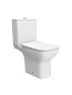 Унитаз-компакт  с сиденьем и смывом ТОРНАДО BelBagno РОМАНО (ROMANO -TOR) BB2803CP/T-TOR/SC