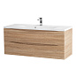 Тумба с раковиной подвесная BelBagno Marino 1200, Rovere Bianco, 1200x450x500, MARINO-1200-2C-SO-WO-P/BB1200/450-LV-MR-PR