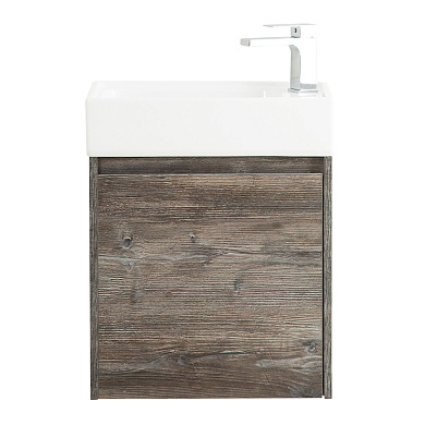 Тумба с раковиной подвесная Belbagno KRAFT MINI 500, Pino Pasadena, 494х256х500, KRAFT MINI-500/260-1A-SO-PP-L/7045-KL