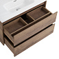 Тумба с раковиной подвесная Belbagno KRAFT 39-800, Rovere Tabacco, 810х390х515, KRAFT 39-800/390-2C-SO-RT/BB800/390ETL