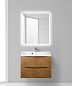 Тумба с раковиной подвесная BelBagno Marino 750, Rovere Nature, 750x450x500, MARINO-750-2C-SO-RN-P/BB750/450-LV-MR-PR