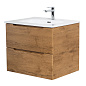 Тумба с раковиной подвесная Belbagno ETNA 600, Rovere Nature, 610х460х515, ETNA-600-2C-SO-RN-P/BB600ETL