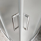 Душевой уголок BelBagno LUCE-A-2-90-P-Cr рифленое стекло, профиль хром