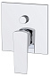 Встраиваемый смеситель для душа BELBAGNO ARLIE ARL-BASM-CRM