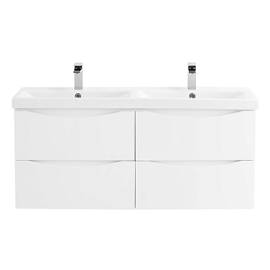 MARINO-CER База под раковину подвесная, Bianco Lucido, MARINO-CER-1200-4C-SO-2-BL-P